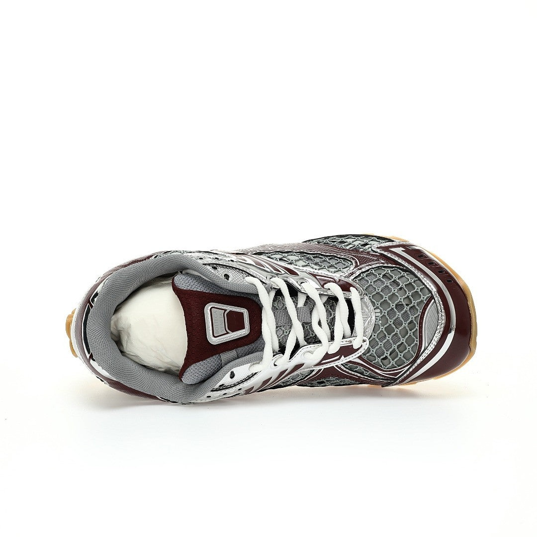 Bottega Veneta Orbit Runner Unisex  Low-Top Sneakers Barolo/Silver