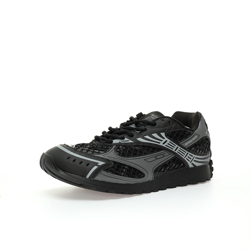 Bottega Veneta Orbit Runner Unisex  Low-Top Sneakers Grey / Black