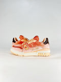 LV Trainer Sneakers Men Women Orange Pink Gradient Monogram Casual Skate Shoes