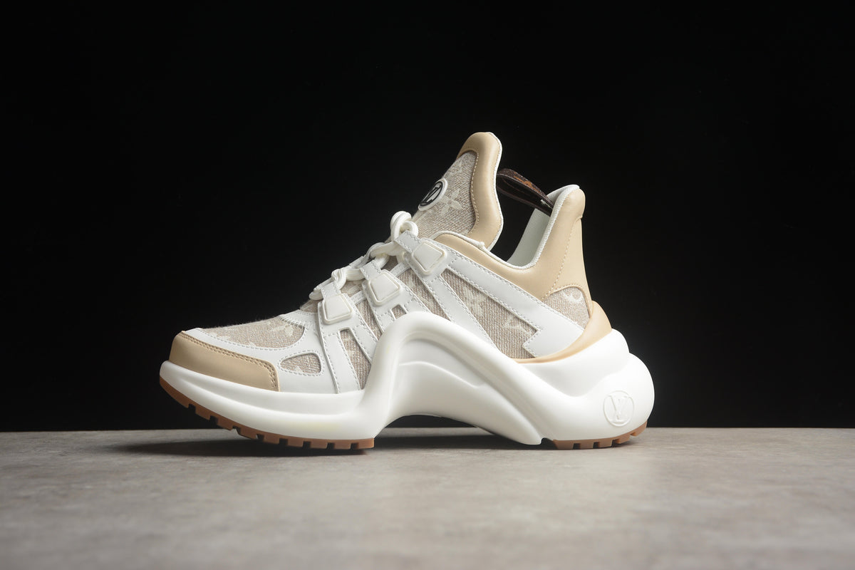 Louis Vuitton LV Archlight  Leather Sneaker Unisex White