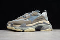 Balenciaga Triple S Thick Sole Running Sneakers for Men and Women Grey Blue Brown