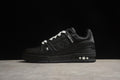 Louis Vuitton LV Trainer Leather Sneaker Unisex Black