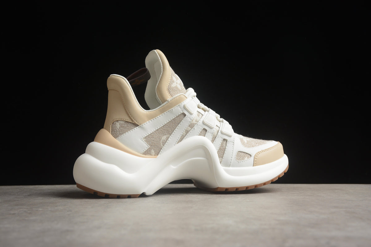 Louis Vuitton LV Archlight  Leather Sneaker Unisex White