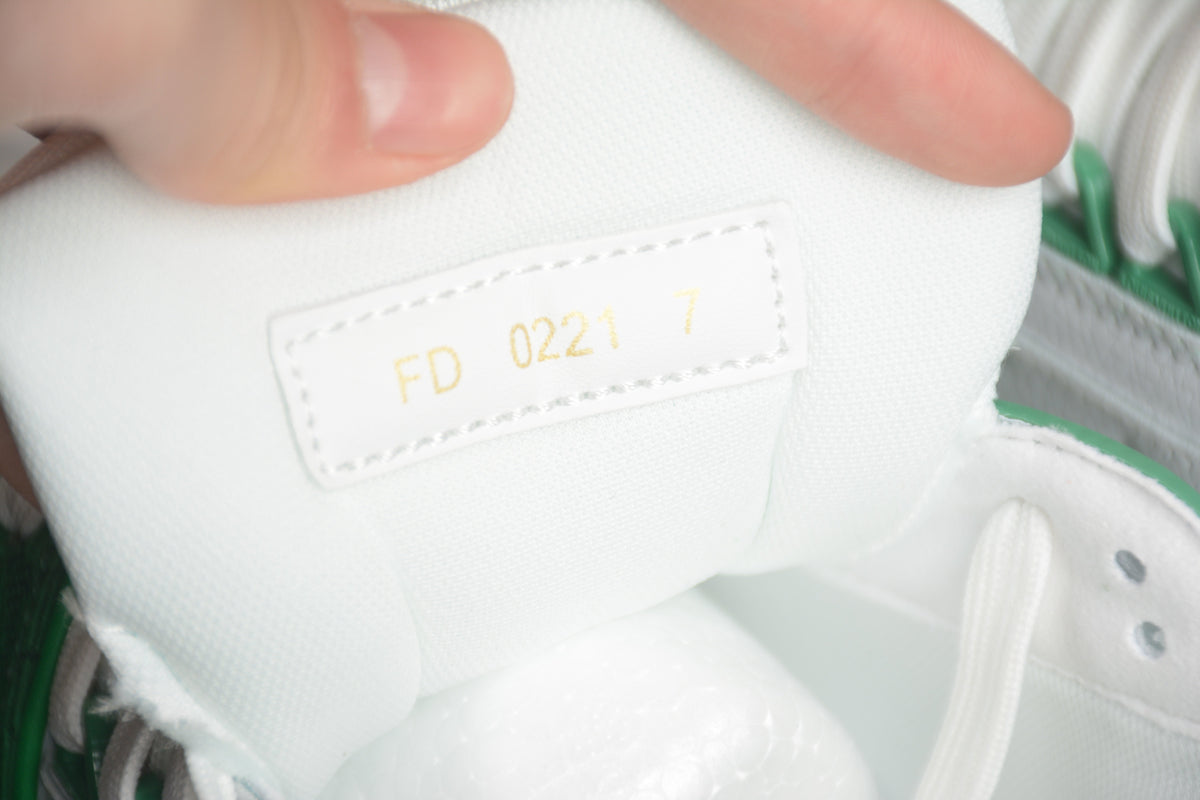 Louis Vuitton LV Trainer Unisex Sneakers – White‑Green