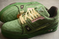 Louis Vuitton LV Trainer Leather Sneaker Green Monogram Embossed Unisex