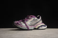 Balenciaga 3XL Unisex Sneakers – Distressed Chunky Style Purple / Grey