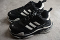 Balenciaga Triple S Thick Sole Running Sneakers for Men and Women Black White