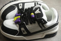 Louis Vuitton LV Trainer Leather Sneaker Unisex Black White