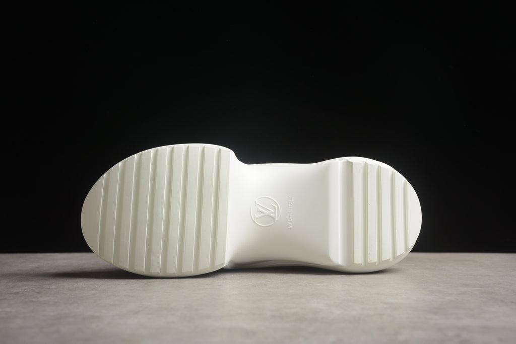 Louis Vuitton LV Archlight  Leather Sneaker Unisex White Monogram