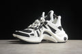Louis Vuitton LV Archlight  Leather Sneaker Unisex Black White Monogram
