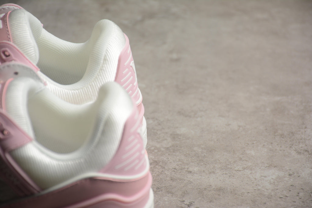 Louis Vuitton LV Trainer Leather Sneaker White Pink Unisex